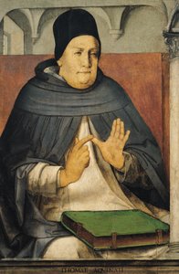 Retrato de Santo Tomás de Aquino (1225-74) c.1475